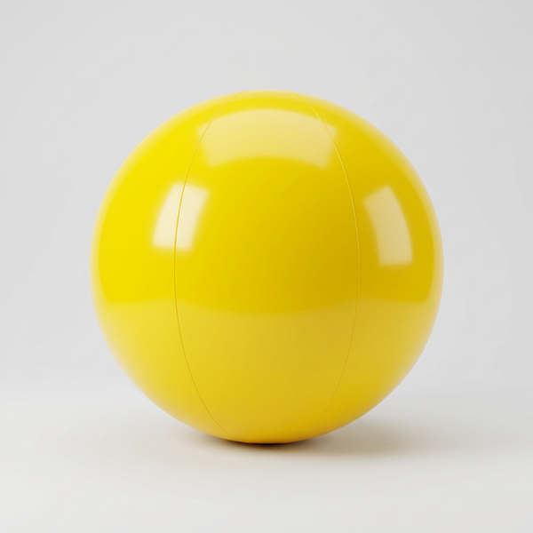 Bola amarilla individual