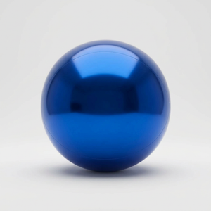 Bola azul individual