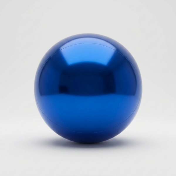 Bola azul individual