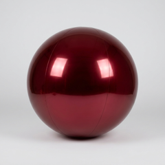 Bola rojo oscuro individual