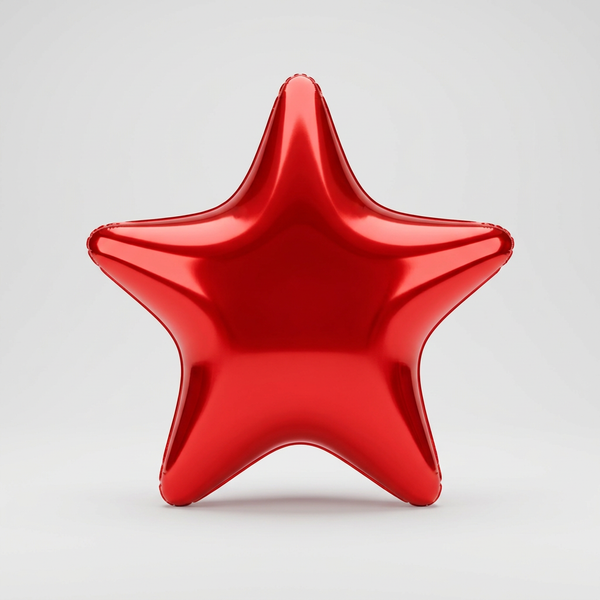Estrella roja individual